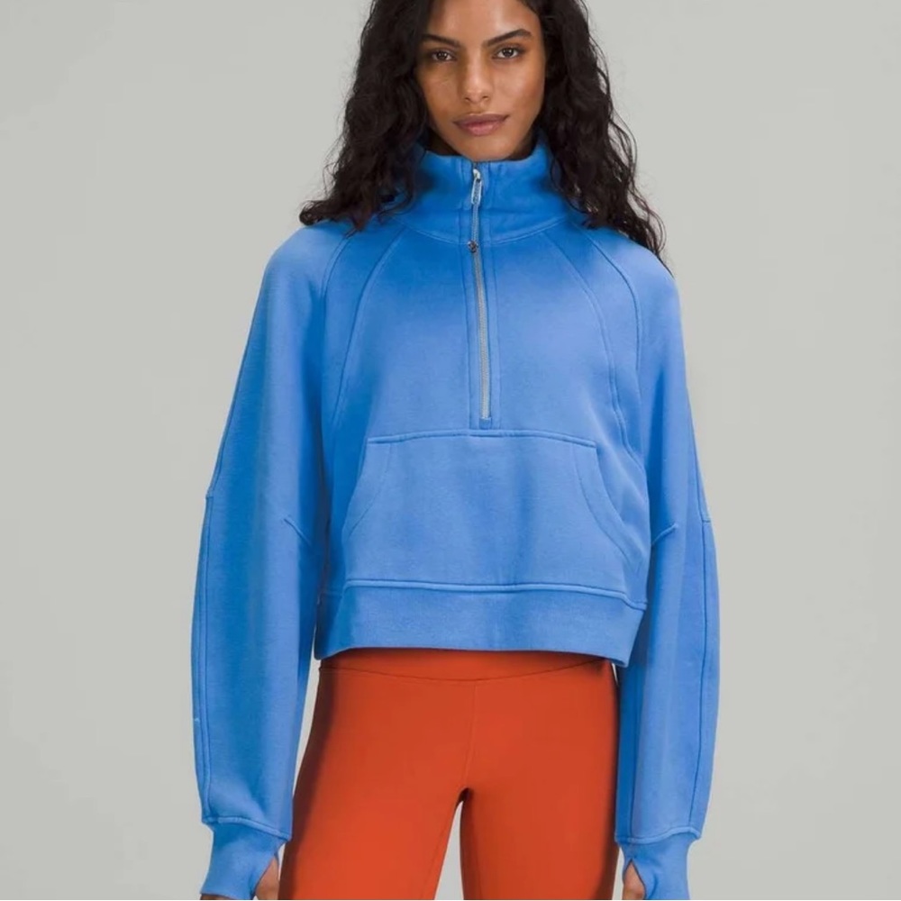 Lululemon Scuba Oversized Funnel Neck Half Zip
